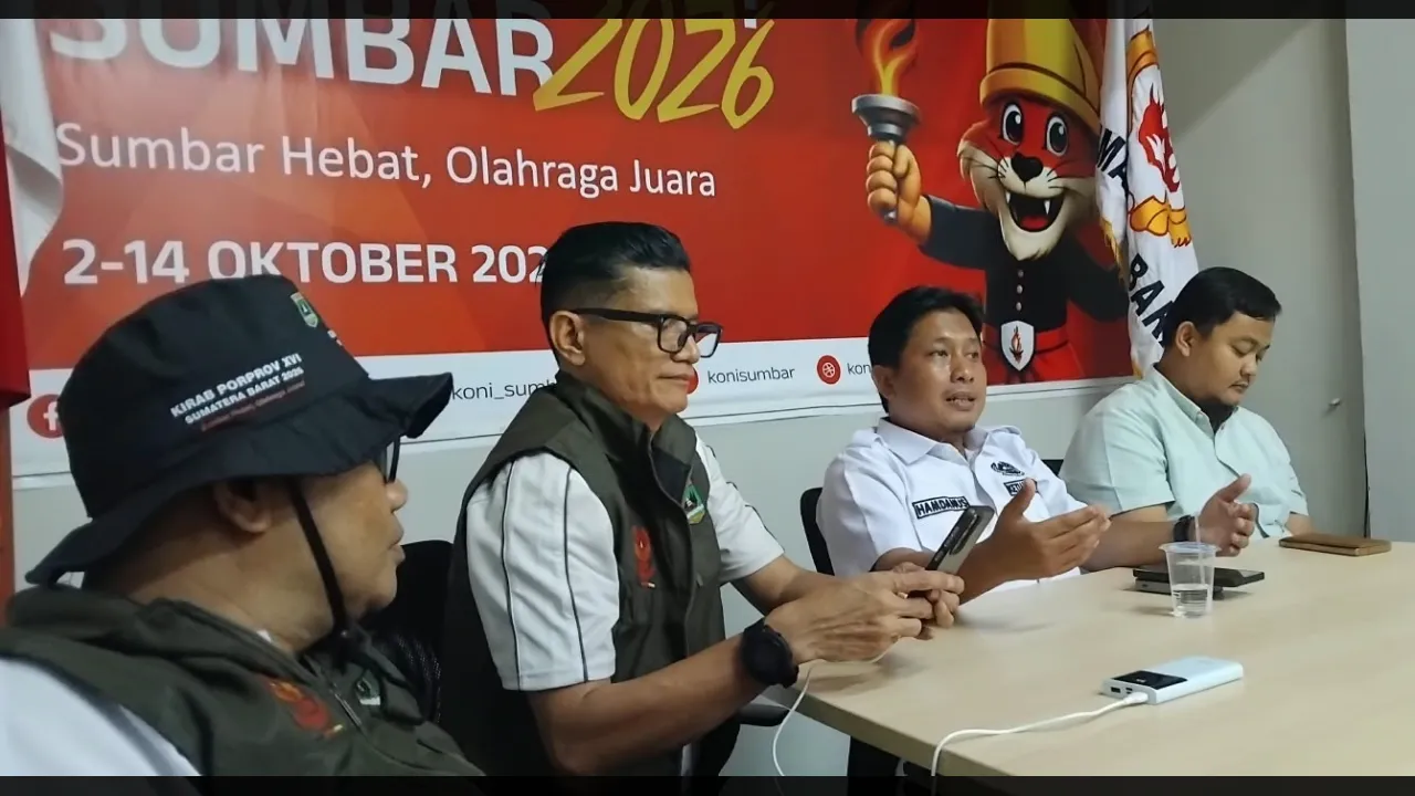 Ketum KONI Sumbar, Hamdanus Sampaikan Finalisasi Persiapan Porprov XVI